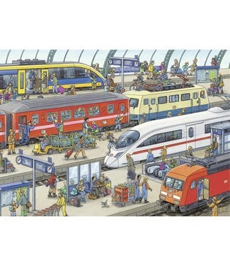 Puzzle: Railway Station (60 Piece) - Ravensburger