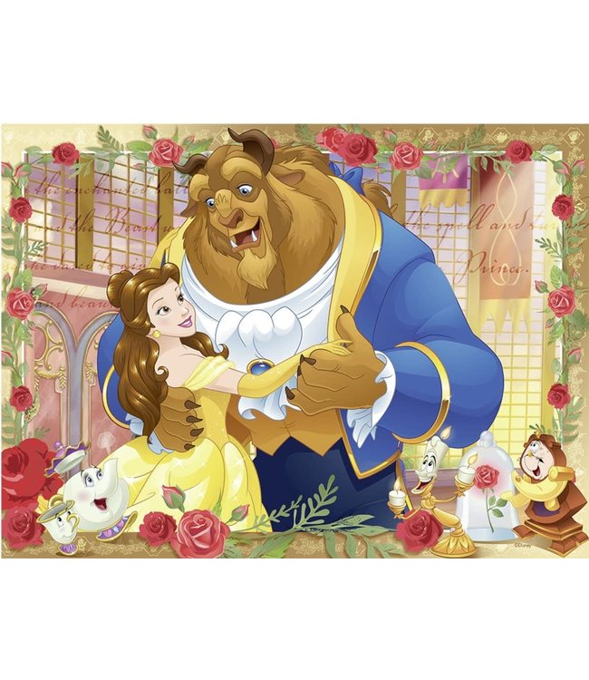 Puzzle: Belle and Beast (100 Piece) - Ravensburger