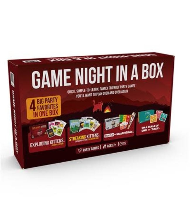 Game Night in a Box by Exploding Kittens