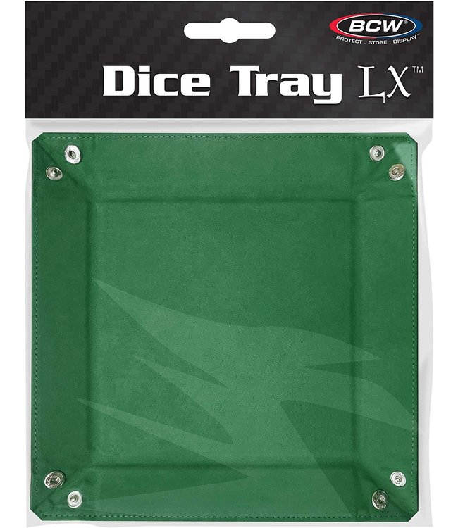 BCW Square Dice Tray - Green