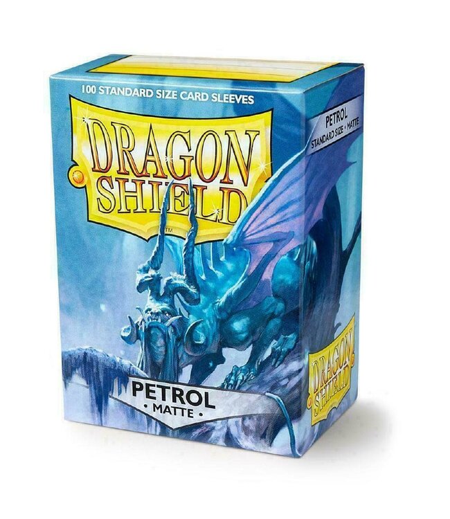 Dragon Shield  Sleeves: Matte Petrol (100 CT)