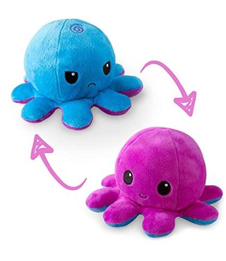 Tee Turtle: Reversible Plush - Blue & Purple