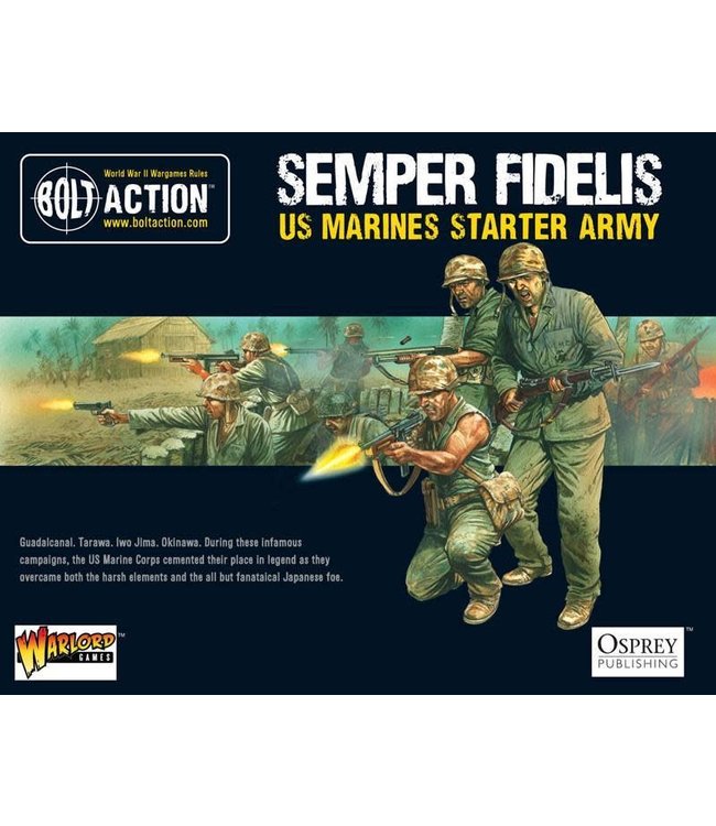 Bolt Action: US Marine Corps Starter Army