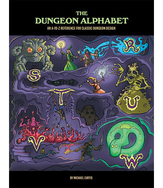 DCC - Dungeon Alphabet - Fifth Printing (Hardback, System Neutral Sourcebook)