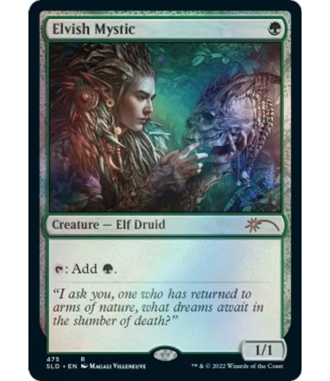 MTG Singles - (2A) - Elvish Mystic - Secret Lair Drop Series