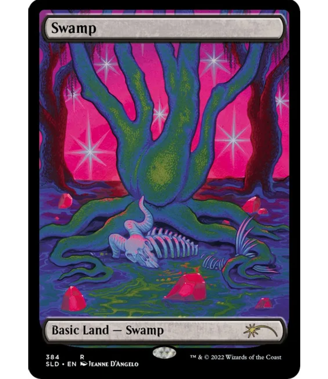 MTG Singles - (2A) - Swamp (384) - Secret Lair Drop Series