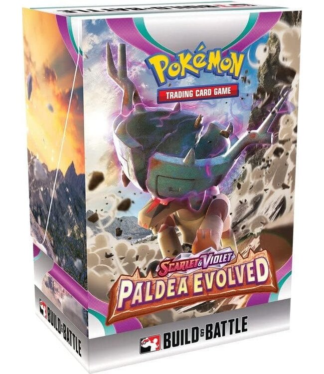 Pokemon: Scarlet & Violet / Paldea Evolved - Build and Battle Box