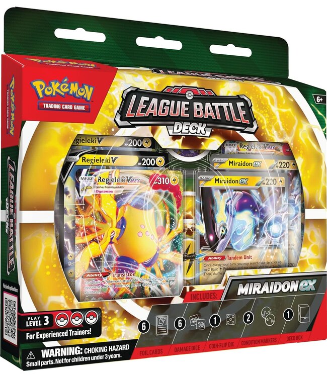 2023 POK Miraidon Ex League Battle Deck by POKEMON