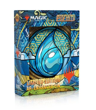 Pinfinity Pinfinity: MTG - Stained Glass Island Pin