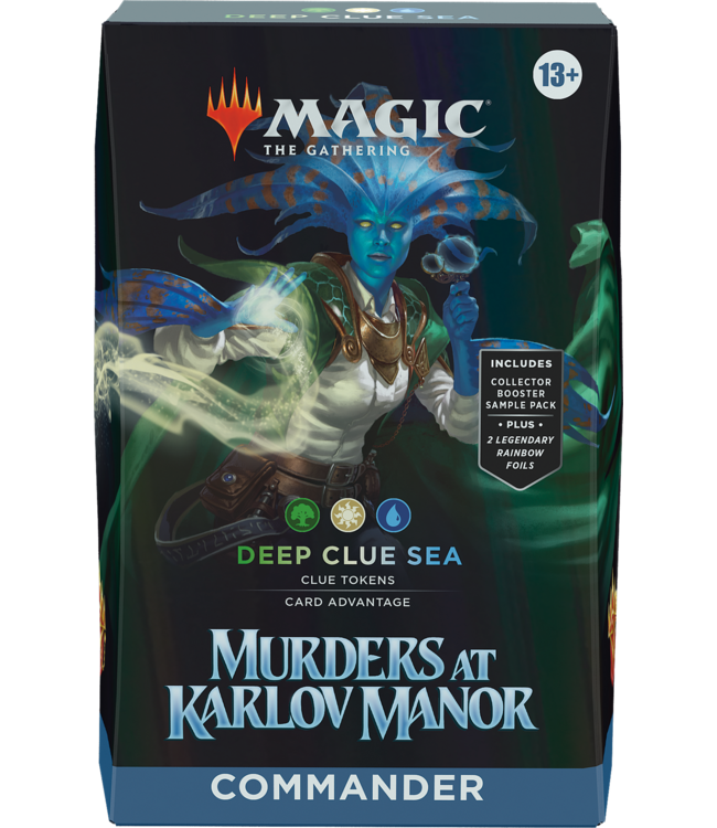 MTG: Murder at Karlov Manor - Deep Clue Sea - Commander Deck - Gamers-Corps