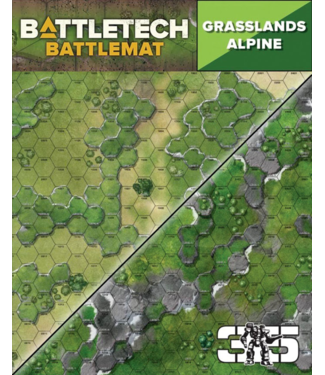 BattleTech: Battle Mat -Grasslands/Alpine