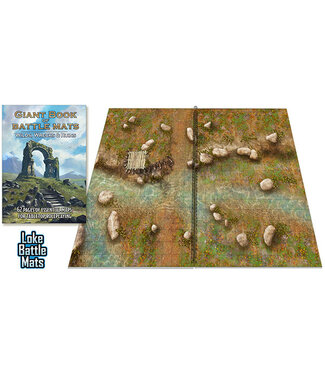 Giant Book of Battle Mats - Wilds Wrecks and Ruins