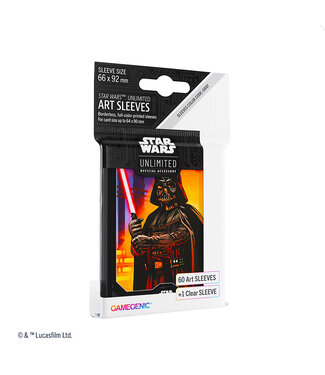 Gamegenic: Star Wars Unlimited: Art Sleeves- Darth Vader
