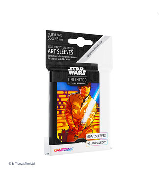 Gamegenic: Star Wars Unlimited: Art Sleeves- Luke Skywalker