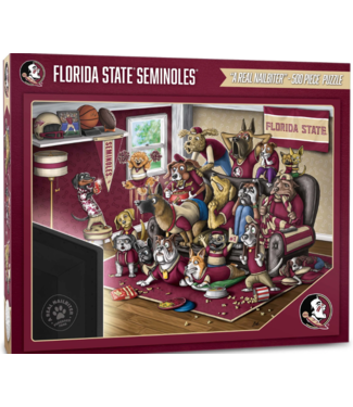 White Mountain Puzzles: Florida State Seminoles Purebred (500 Piece Jigsaw)