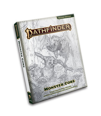 Pathfinder: Monster Core Remastered - Sketch Cover (2e)