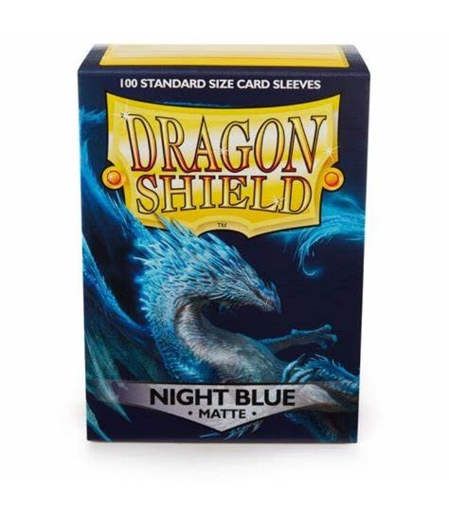 Dragon Shield Sleeves: Matte - Night Blue (100 Count)