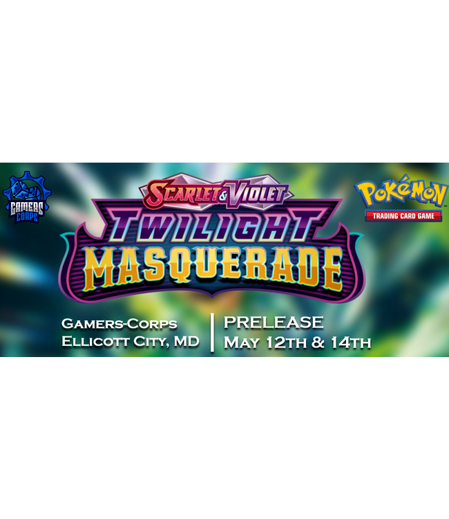 Pokemon: Twilight Masquerade Pre-Release - May 14th @6pm (OEC, MD)
