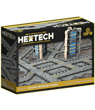 Battlefield in a Box: Hextech Terrain - Road Intersections (Wave 4)