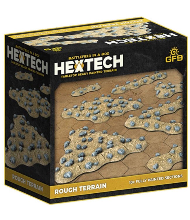 Battlefield in a Box: Hextech Terrain- Rough Terrain (Wave 4)