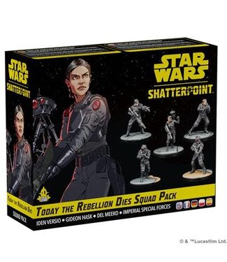 Star Wars Shatterpoint: Today the Rebellion Dies Squad Pack