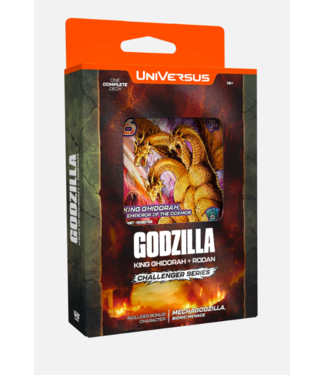 UniVersus CCG: Challenger Series Display - King Ghidorah & Rodan