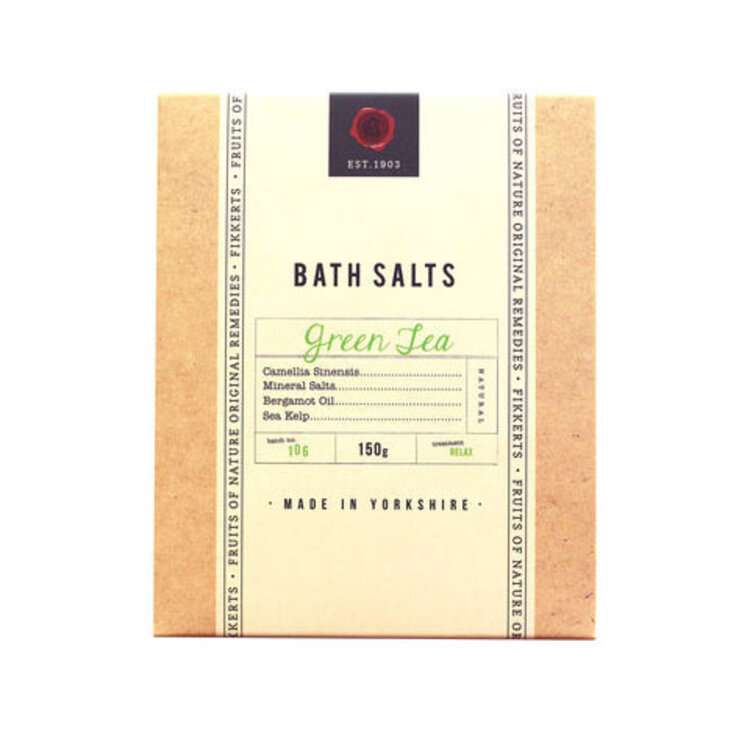 Fikkerts Green Tea Bath Salts