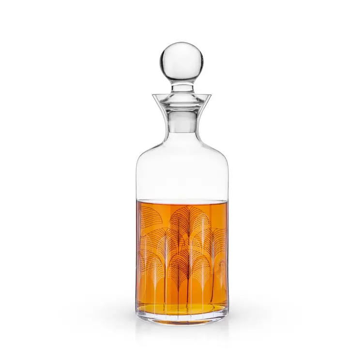Viski Admiral: Deco Liquor Decanter