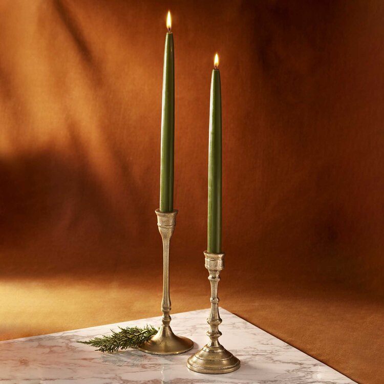 Thymes Frasier Fir / 12” Taper Candle Set