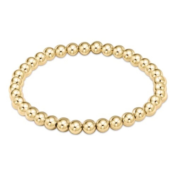 eNewton Classic Gold 5mm Bead Bracelet