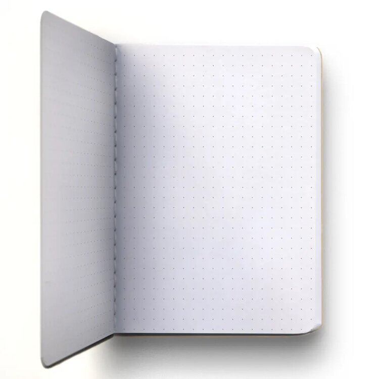 Mincing Mockingbird Foil Stamped Moon Notebook