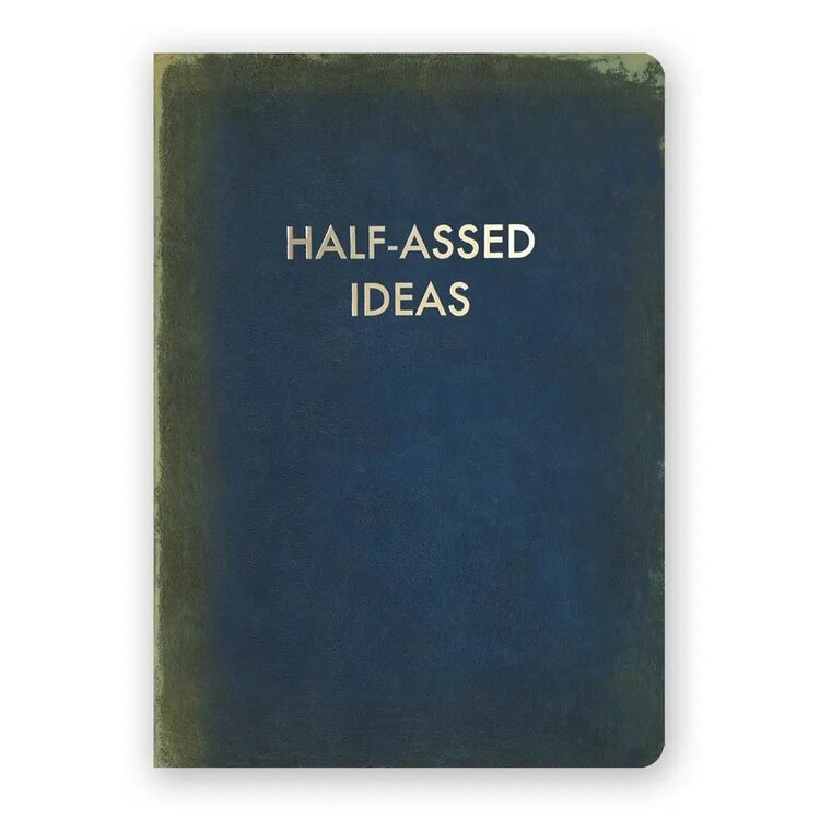 Mincing Mockingbird Foil Stamped Action Journal