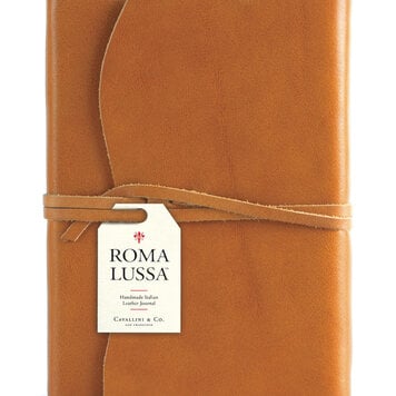 Cavallini & Co. Roma Journal / Saddle Tan - 5x7 Inches