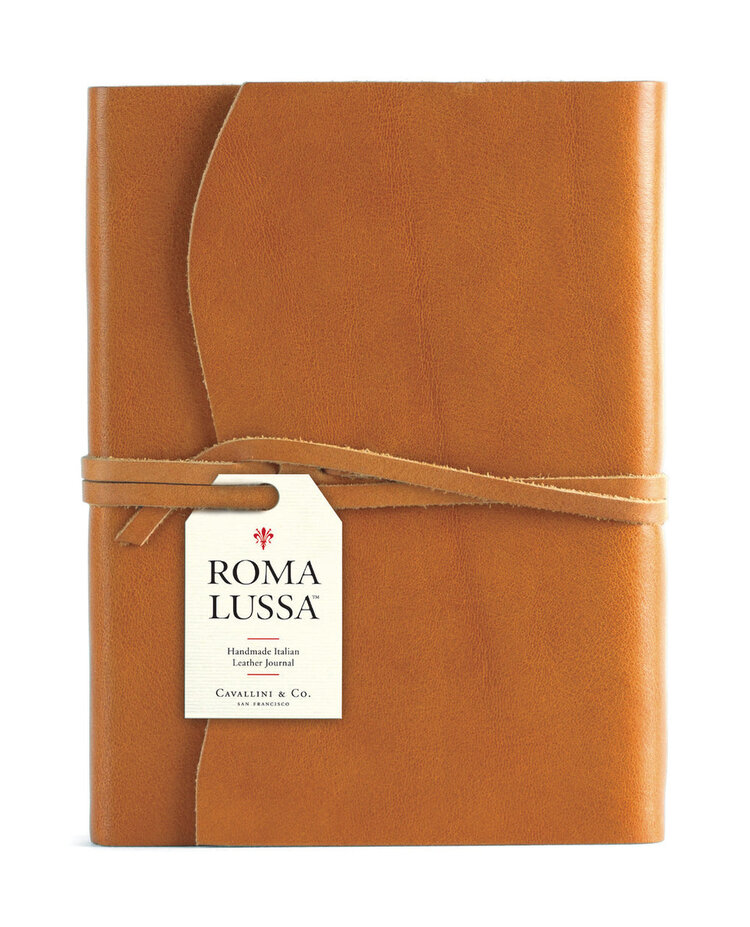 Cavallini & Co. Roma Journal / Saddle Tan - 5x7 Inches