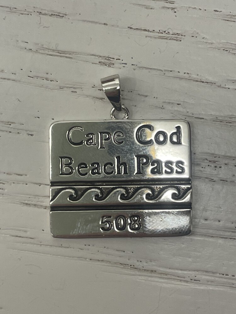 Eastwind Silver Cape Cod Beach Pass Pendant