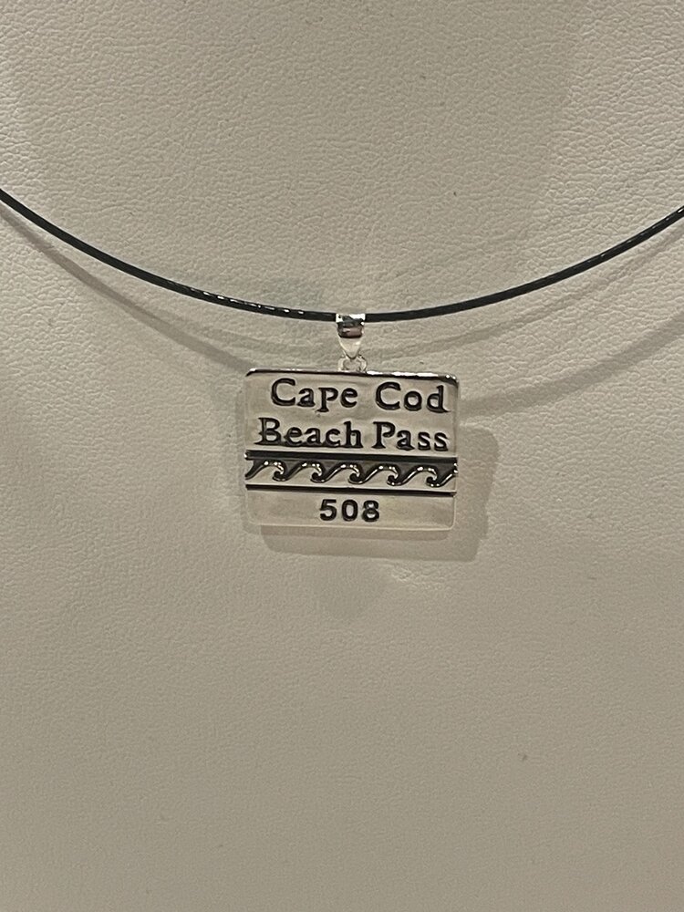 Eastwind Silver Cape Cod Beach Pass Pendant