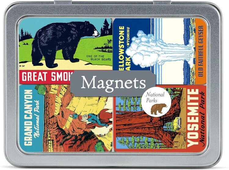 Cavallini & Co. National Parks Magnet Set