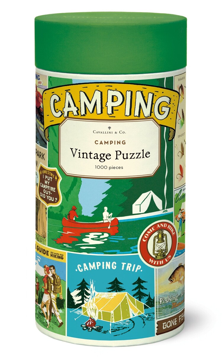 Cavallini & Co. 1000pc Puzzle / CAMPING