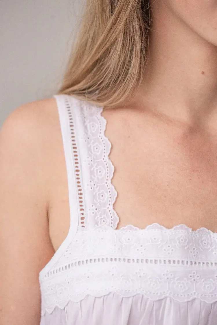 Jacaranda Living Maeve Cotton Nightgown