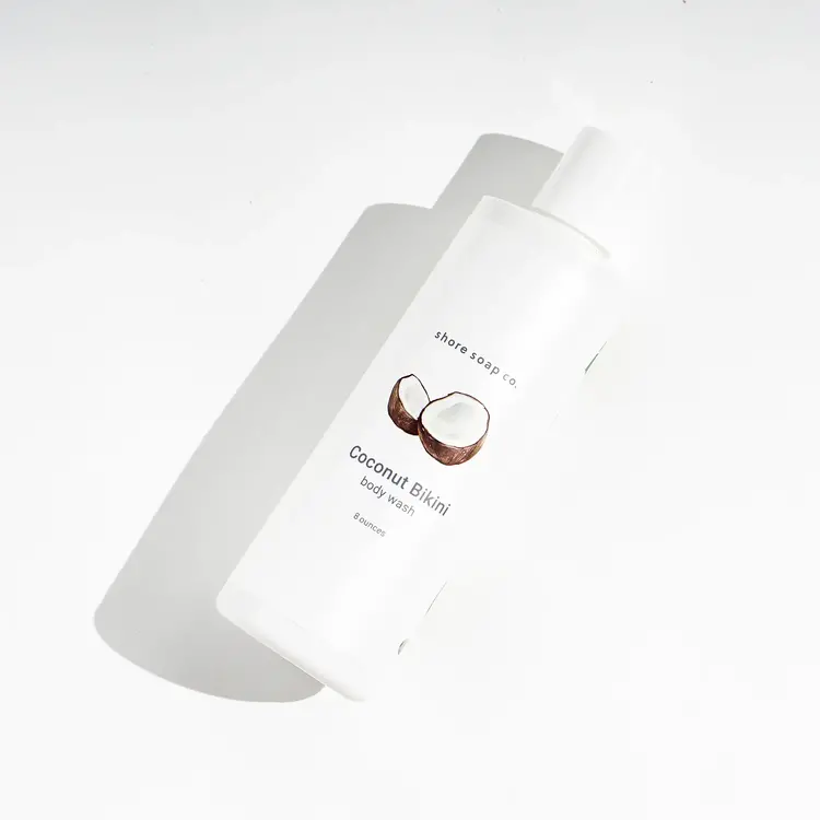 Shore Soap Co. Coconut Bikini  Body Wash
