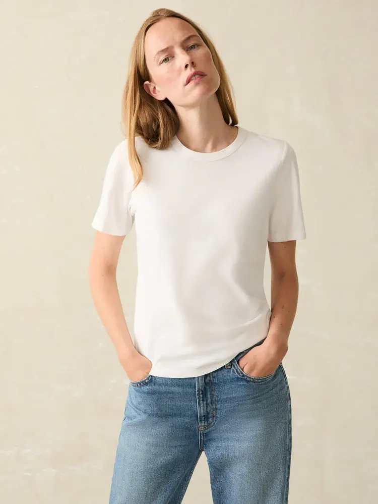 Faherty Brand Sunwashed Crew Tee