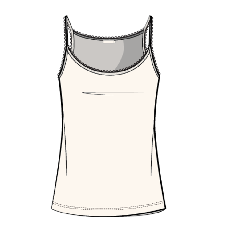 Pacific Pointelle Tank