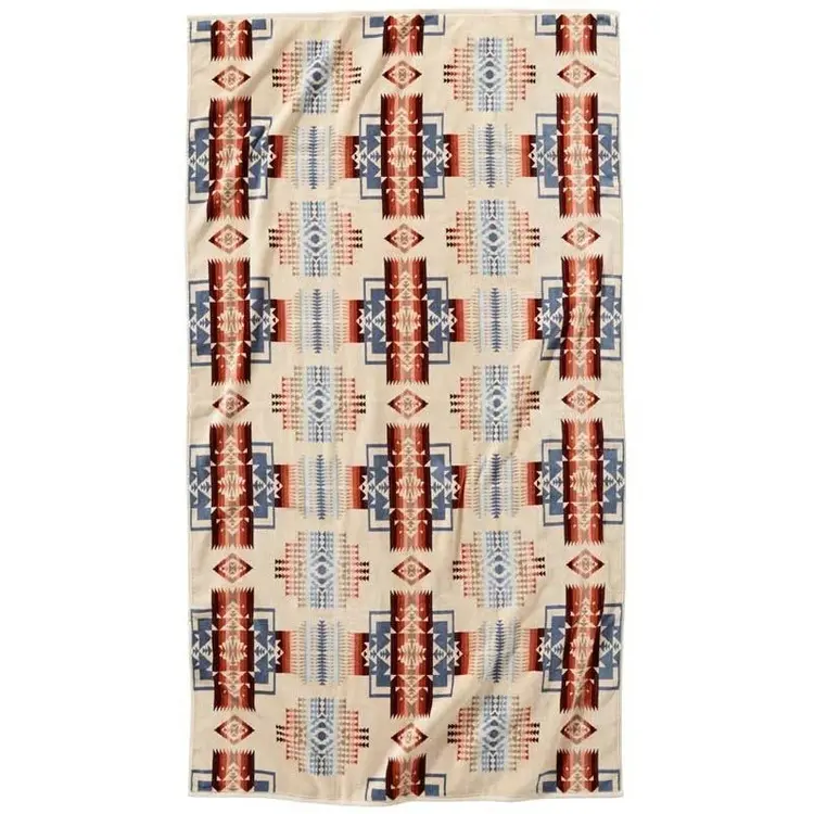 Pendleton Chief Joseph Spa Towel / Rosewood