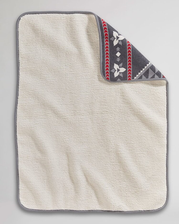 Lost Trail Sherpa Stroller Blanket