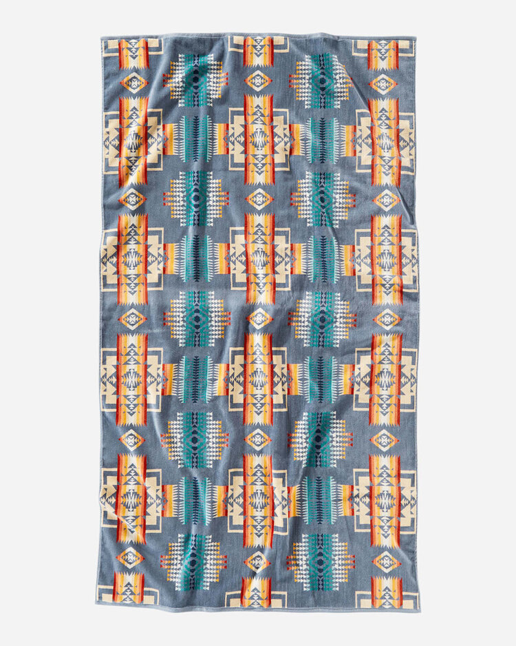 Pendleton Chief Joseph spa Towel / Slate
