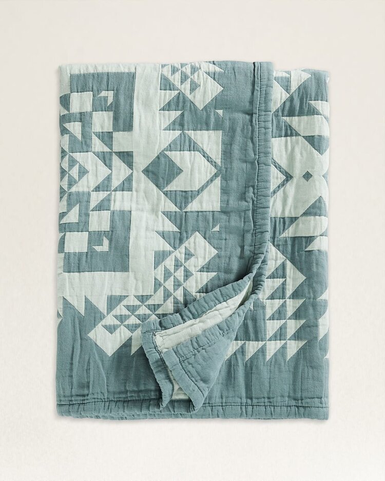 Pendleton Opal Springs Cotton Matelasse Coverlet