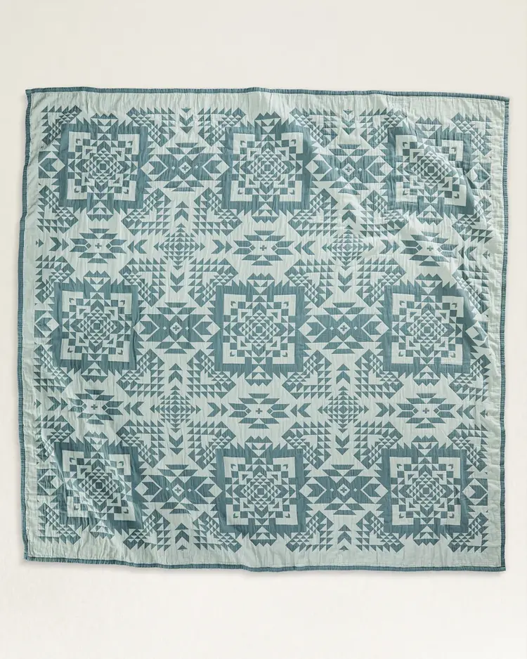 Pendleton Opal Springs Cotton Matelasse Coverlet