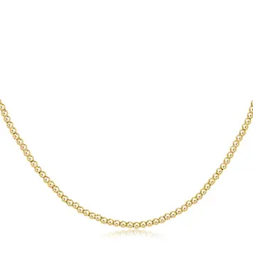 Enewton 15" Choker Classic 2mm Bead / Gold