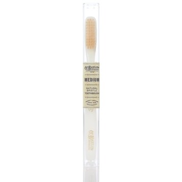 Bigelow Trading Co. Natural Bristle Toothbrush - Medium Ivory