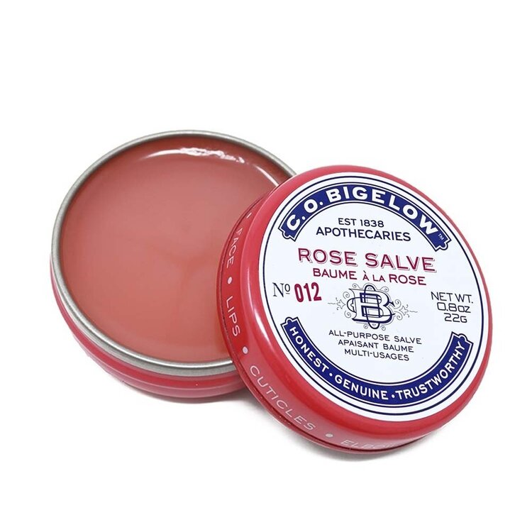 Bigelow Trading Co. Rose Salve Lip Balm Tin